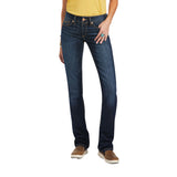 Ariat Women's Octavia Mid Rise Straight Leg Jean
