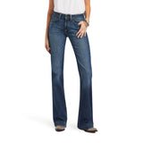  Ariat Ladies Daphne High Rise Toronto Slim Trouser Jeans Front View