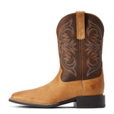 Ariat Matte Tan Buck Sport Pardner Men's Western Boots side view