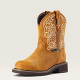 Ariat, Ladies' Ginger Spice Fatbaby Heritage Waterproof Western Boots front view