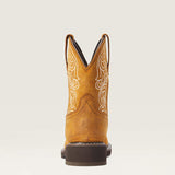 Ariat, Ladies' Ginger Spice Fatbaby Heritage Waterproof Western Boots heel view