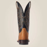 Back side view of Men's Drover Ultra Western Boot. 