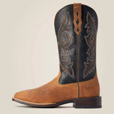 Full side view of Men's Drover Ultra Western Boot. 