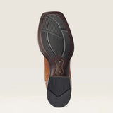 Bottom side view of Men's Drover Ultra Western Boot. 