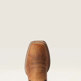 Top side view of the toe on the Men's Drover Ultra Western Boot. 