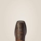 Top side view of the toe on the Men's Circuit Thunderbird Chimayo Western Boots.