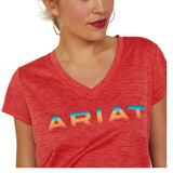 Ariat Women's Aura Orange Shirt