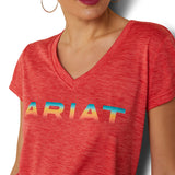 Ariat Women's Aura Orange Shirt