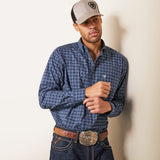 Ariat Men's Blue Plaid Pro Series Shirt