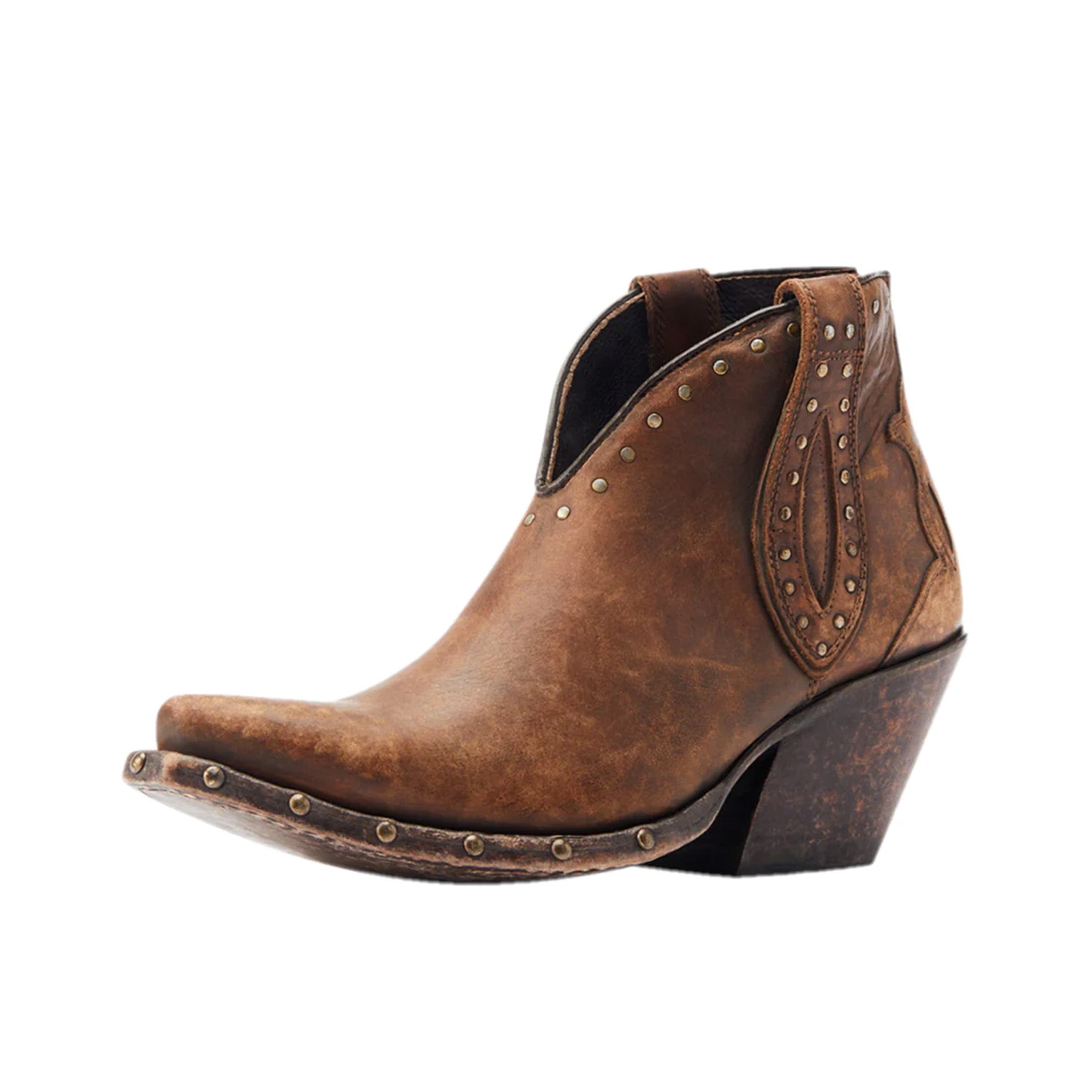 Ariat Women's Distressed Brown Greeley Short Booties Ariat Women's Distressed Brown Greeley Short Booties