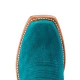 Ariat Women's Turquoise and Gold Futurity Boon Boot