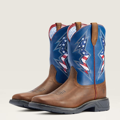 Ariat Kid's XT VentTEK Bolt Square Toe Boots