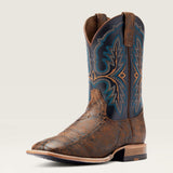 Ariat Men's Carlsbad Adobe Western Boots With Broad Square Toe front view