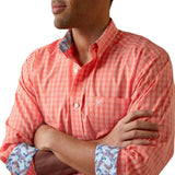 Ariat Men's Wrinkle Free Winston Fitted Long Sleeve 