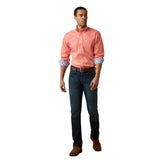 Ariat Men's Wrinkle Free Winston Fitted Long Sleeve 