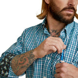 Ariat Men's Wrinkle Free Cayden Classic Fit Long Sleeve