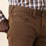 SLIM FIT STRAIGHT LEG MENS M7 JEAN PEAT COLOR Pocket View