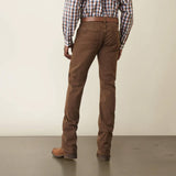 SLIM FIT STRAIGHT LEG MENS M7 JEAN PEAT COLOR Back view