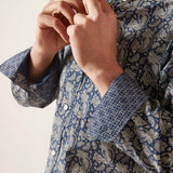 Ariat Men's Kohen Blue & Grey Paisley Shirt