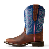 Ariat Women's Dark Cottage Ole Blue Delilah StretchFit Boot side view