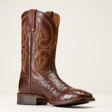ARIAT BARLEY ULTRA TABAC OSTRICH MENS WESTERN BOOTS medial view