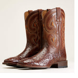 ARIAT BARLEY ULTRA TABAC OSTRICH MENS WESTERN BOOTS
