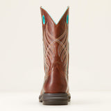 Ariat Ladies Anthem Mila Arizona Canyon Western Boot with Aztec sole heel view