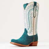 Ariat Women's Ancient Turquoise Roughout Boots