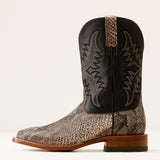 Full side view of Dry Gulch Python Cowboy Boots.