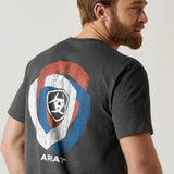 Ariat Men's Charcoal Heather Badge T-Shirt