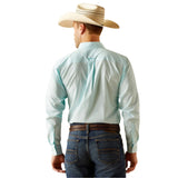 back view of long sleeve shirt