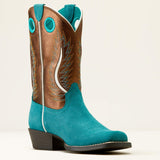 Ariat Kid's Futurity Fort Worth Teal and Gold