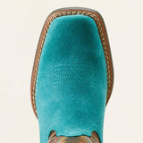 Ariat Kid's Futurity Fort Worth Teal and Gold