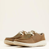 Ariat Women's Brown Bomber Distressed Hide Emboss Hilo