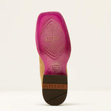 Ariat Women's Frontier Calamity Jane Western Boots -With Broad Square Toe sole view