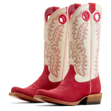 Ariat Women's Frontier Boon Deep Azalea Cutter Toe Western Boots