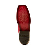 Ariat Women's Frontier Boon Deep Azalea Cutter Toe Western Boots sole view