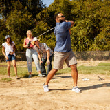 Ariat Men's Navy Geo Print 360 Airflow Polo