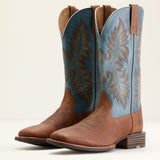 Ariat Men`s Hudson Wicker Brown 13In Dignity Blue Top Cowboy Boot par view