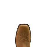 Toe Box View of Square toe boot