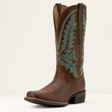 Women's Rock Creek 12" Western Boots - Sassy Brown Color front view