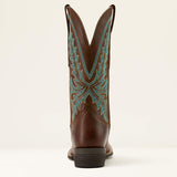 Women's Rock Creek 12" Western Boots - Sassy Brown Color heel view
