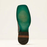 Bottom side view of the Ariat Women's Turquoise Patina Frontier Farrah Western Boots.