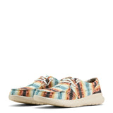 Ariat Ladies Hilo Sunset Southwestern Print Slip On Shoes