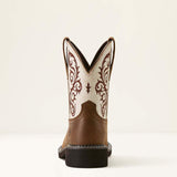 Ladies Ariat Fatbaby Heritage Lilah Western Boot heel view
