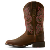 Ariat Women's Wide Square Toe Round Up Western Boot-side view