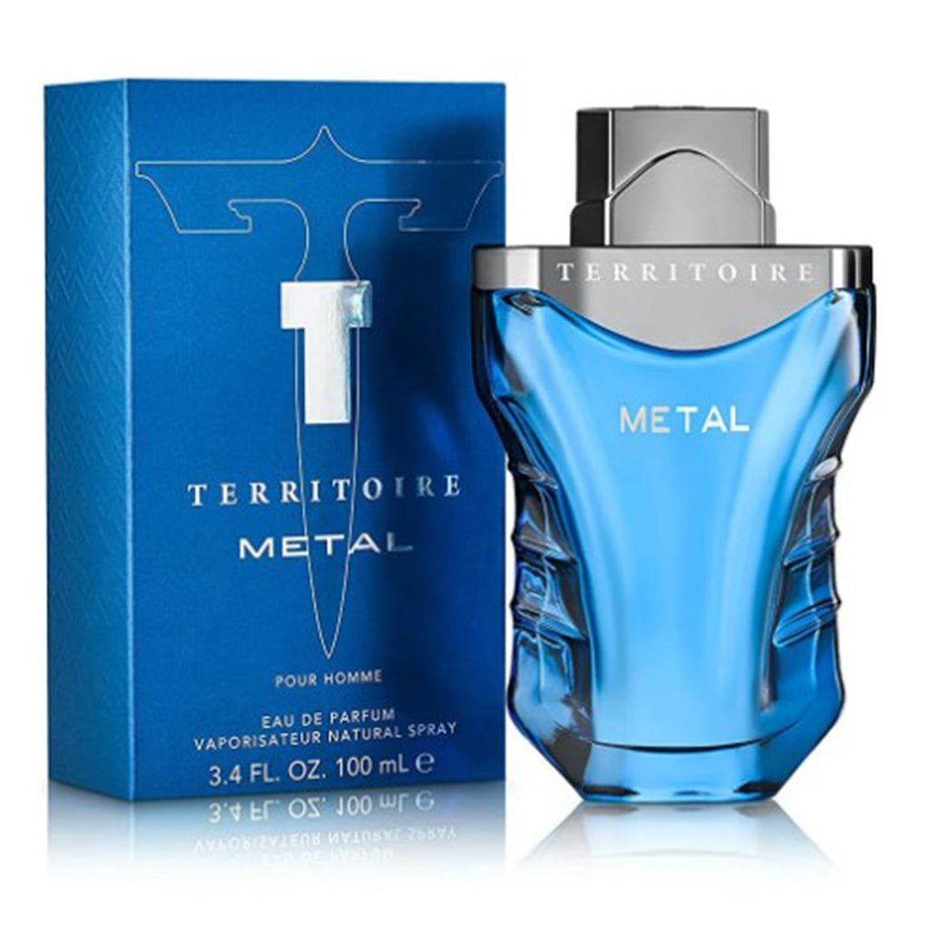 Territoire Metal Cologne in Blue Bottle