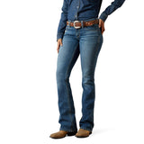 Ariat Women's Ithica Mid Rise Aisha Boot Cut Jean-front view