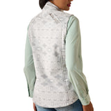 Ariat Women's Gray Aztec Softshell Vest