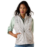 Ariat Women's Gray Aztec Softshell Vest